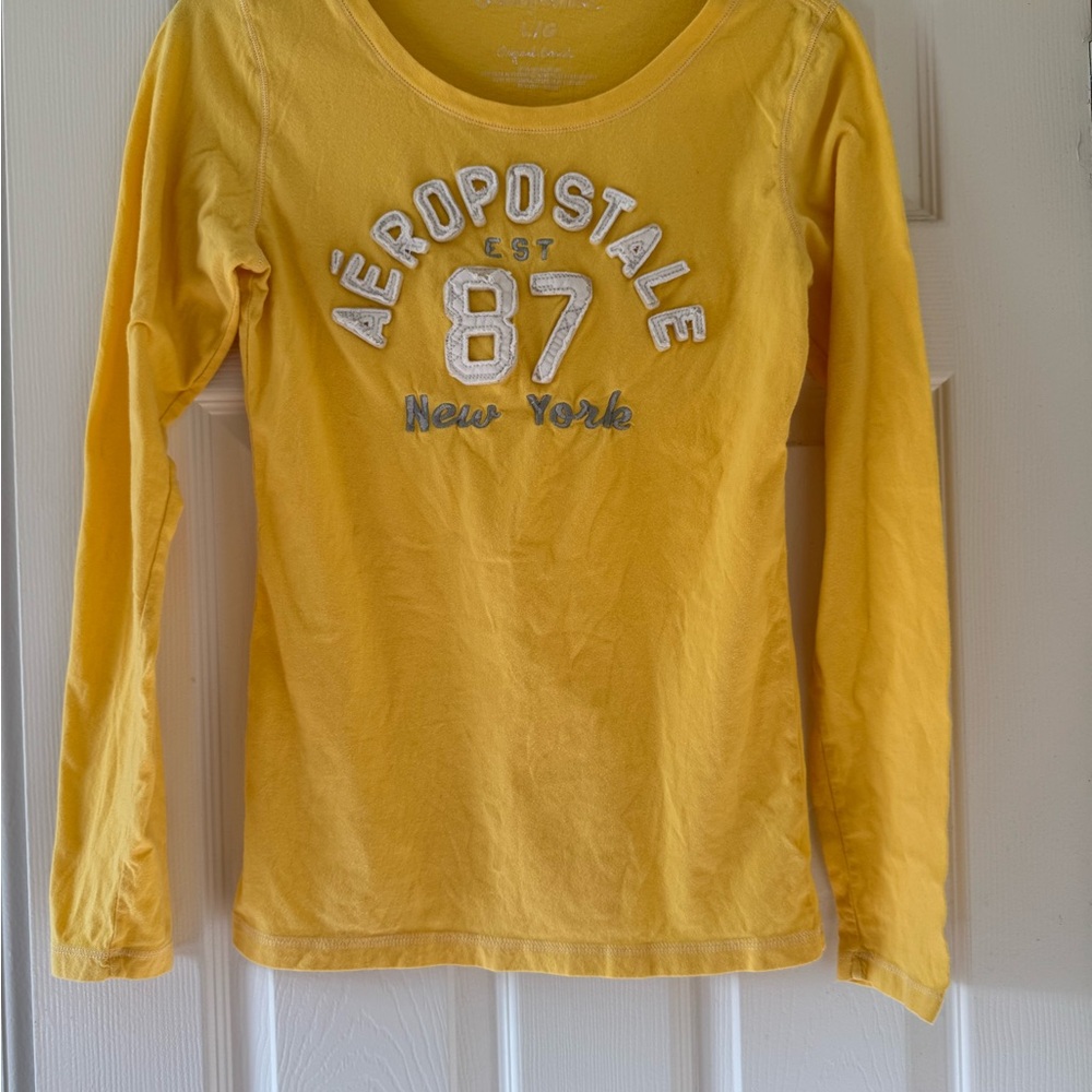 Aeropostale women’s Golden Long Sleeve Tee